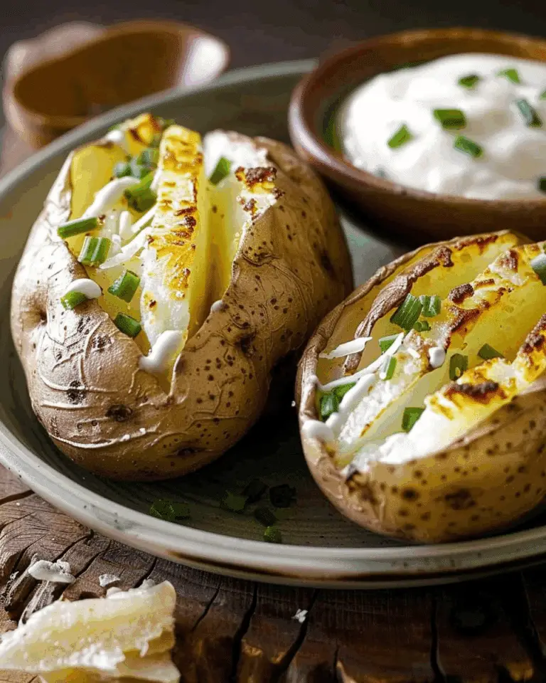 The Best Ever Baked Potato Recipe