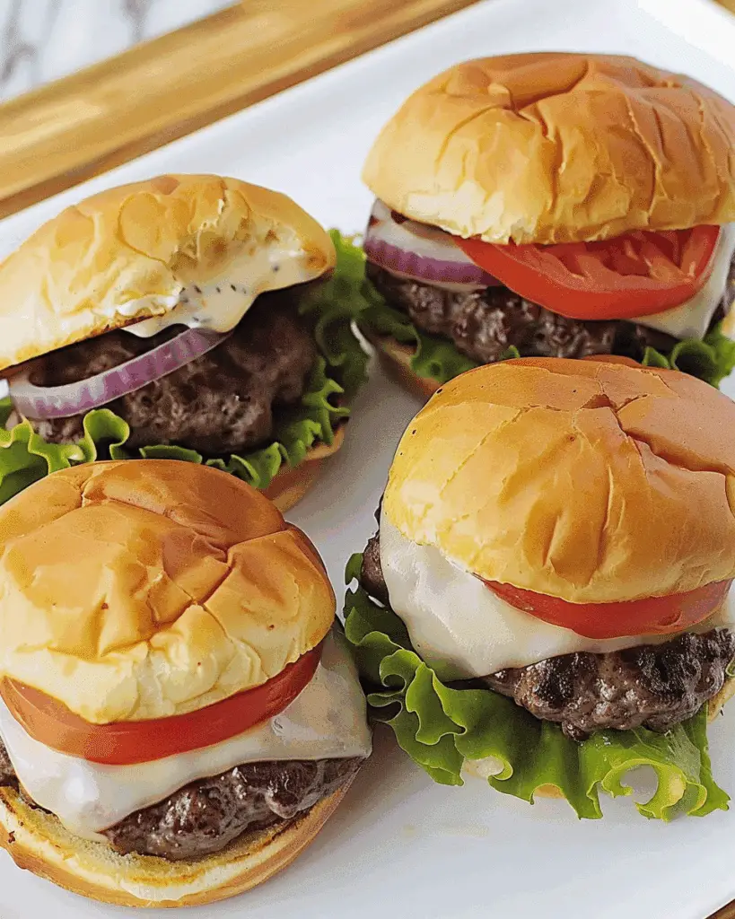 The Perfect Smash Burgers