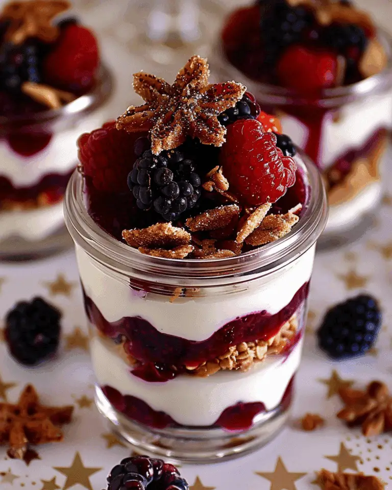Berry Yogurt Breakfast Parfait