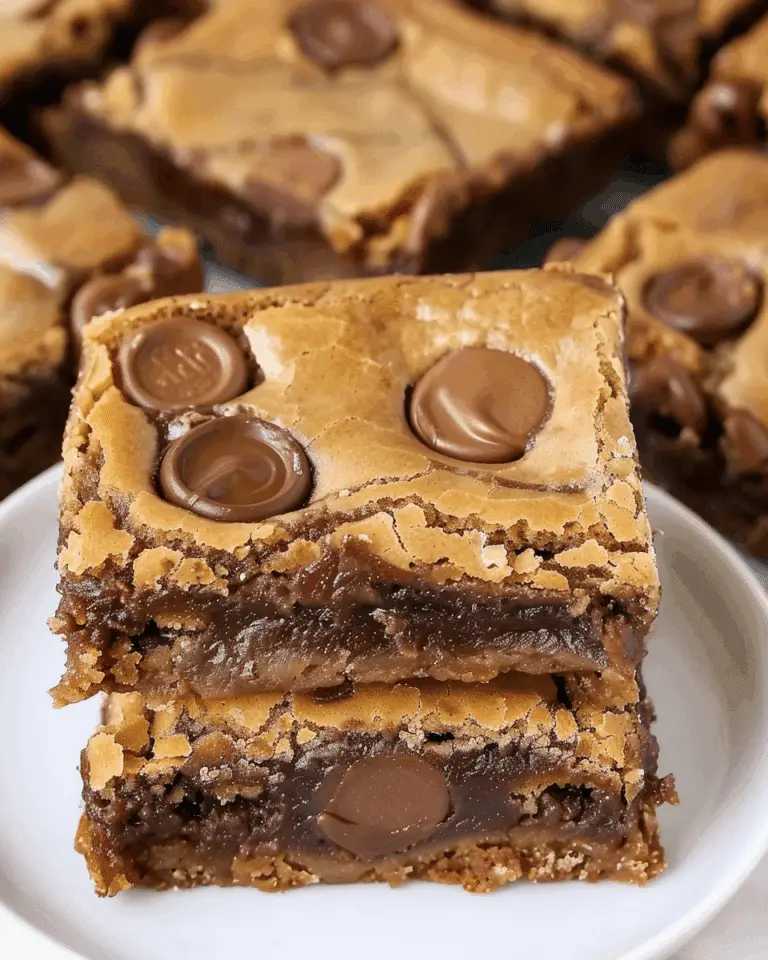 Biscoff Blondies