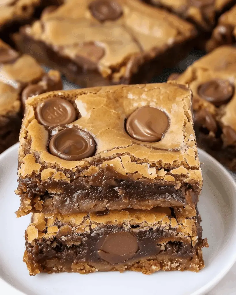 Biscoff Blondies