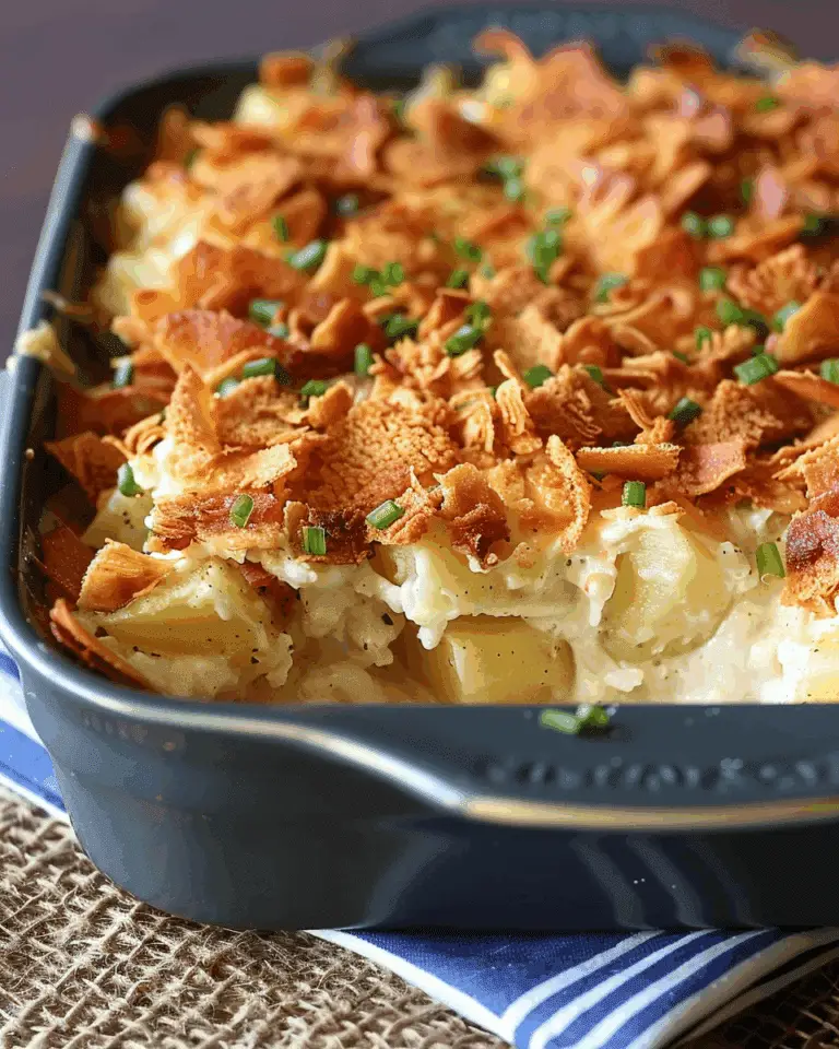 Buffalo Chicken and Roasted Potato Casserole