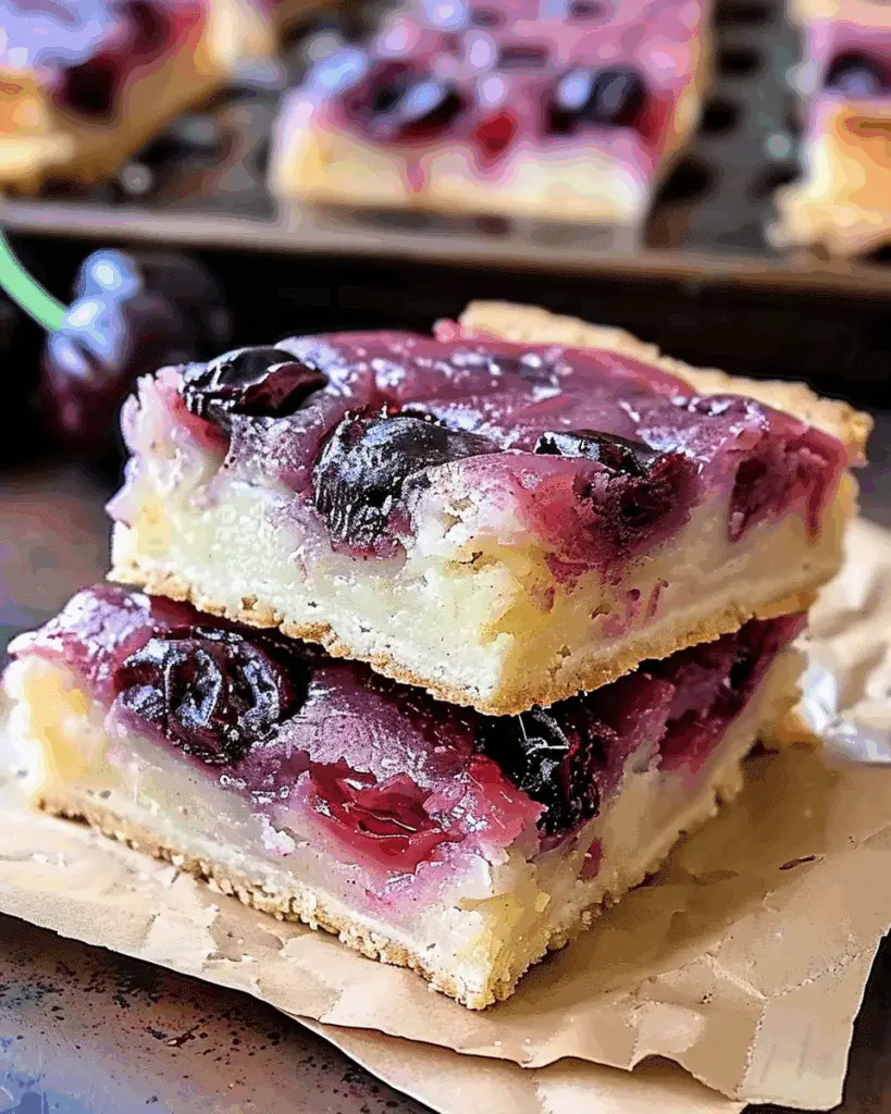 Cherry Bars Recipe