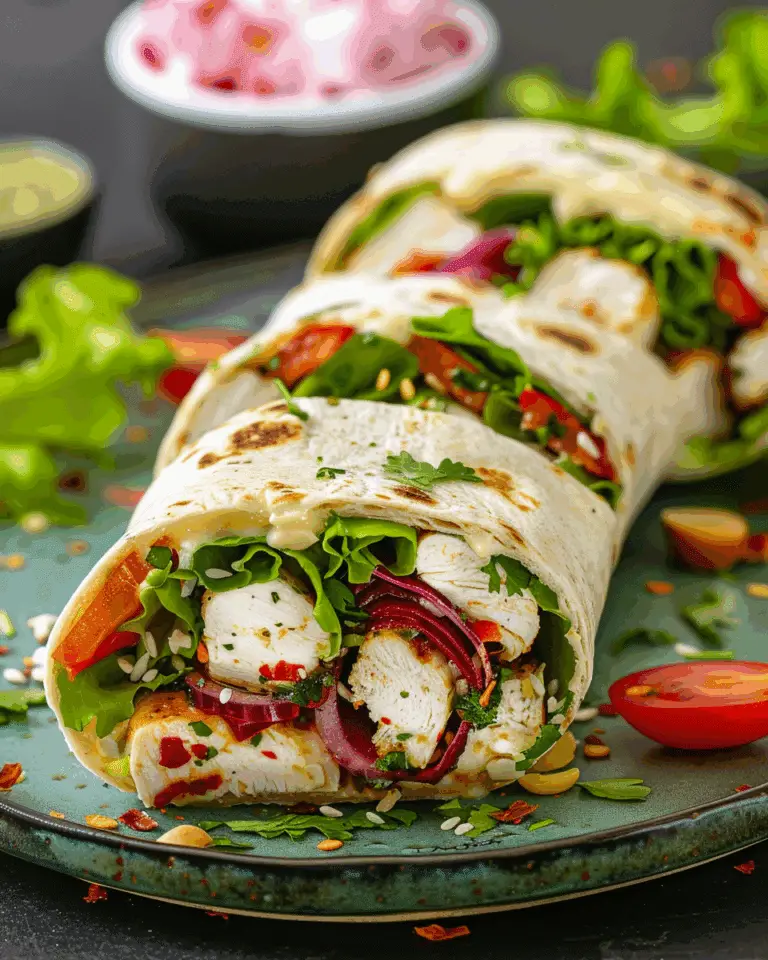 Chicken Shawarma Wraps