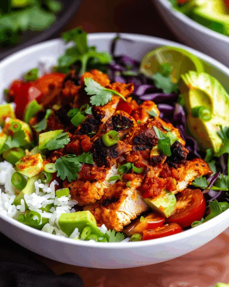 Chili Lime Chicken Bowls