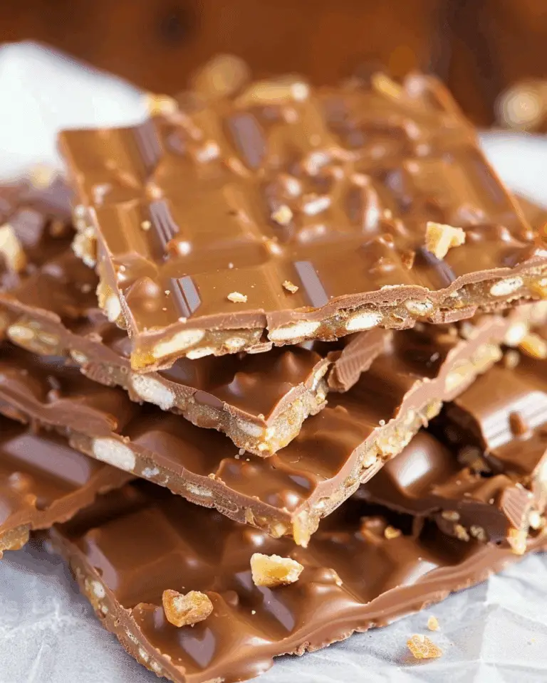 Chocolate Toffee Matzo Crunch