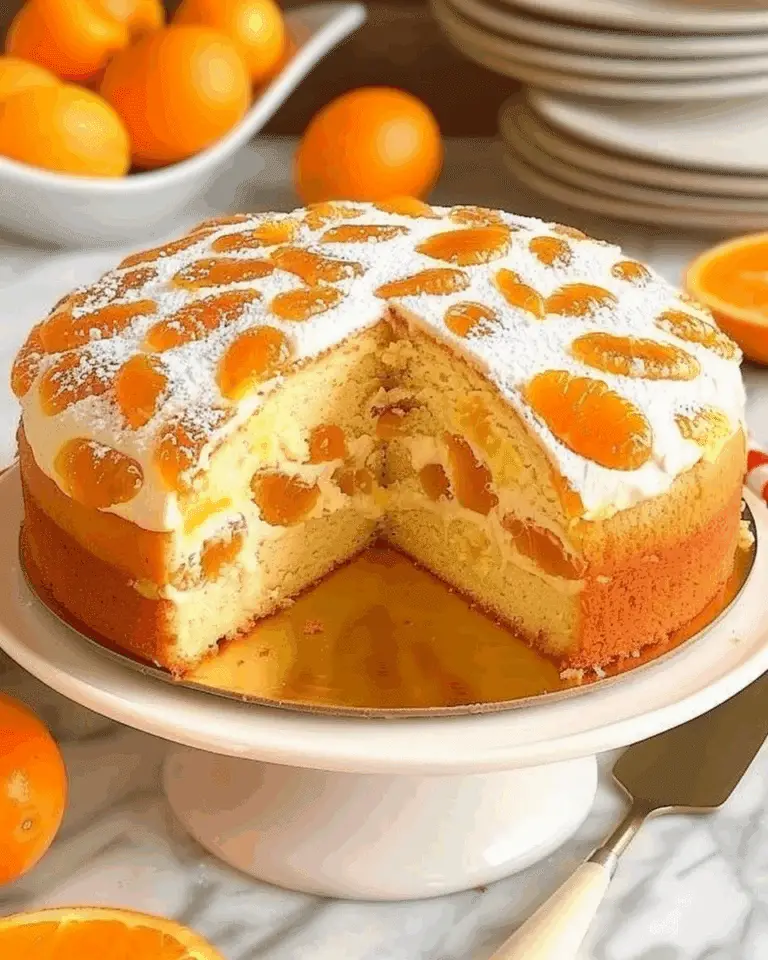 Christmas Mandarin Cake