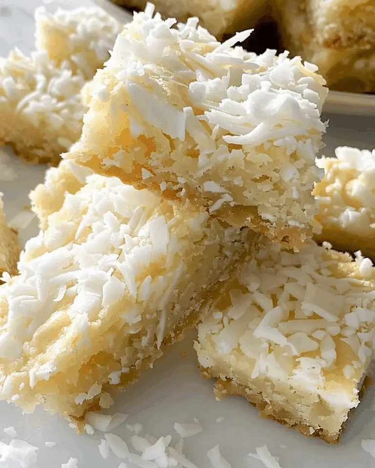 Coconut Saffron Dream Bars