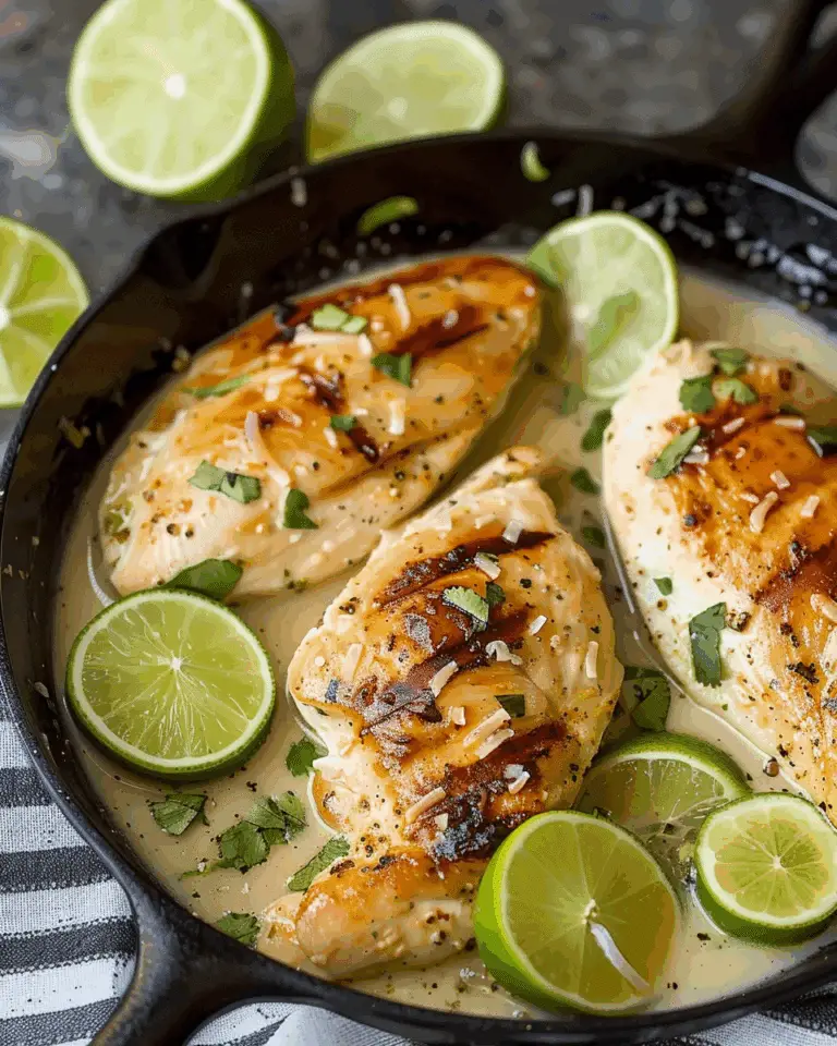Creamy Coconut Lime Chicken