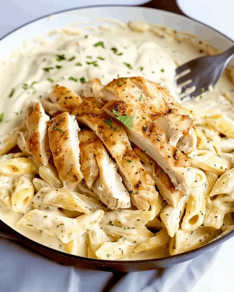 Creamy Garlic Chicken Pasta