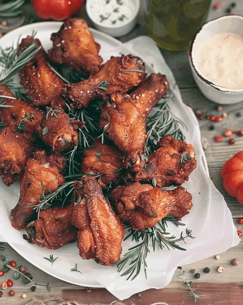 Crispy Baked Chicken Wings