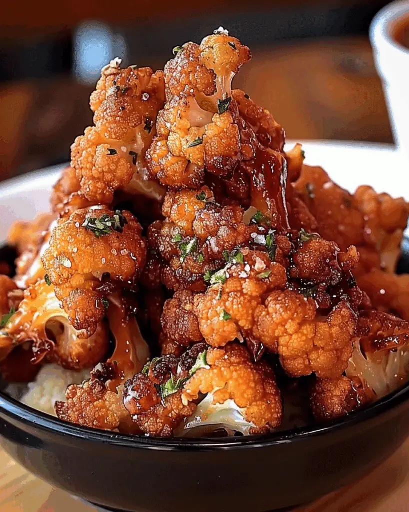 Crispy Roasted Cauliflower