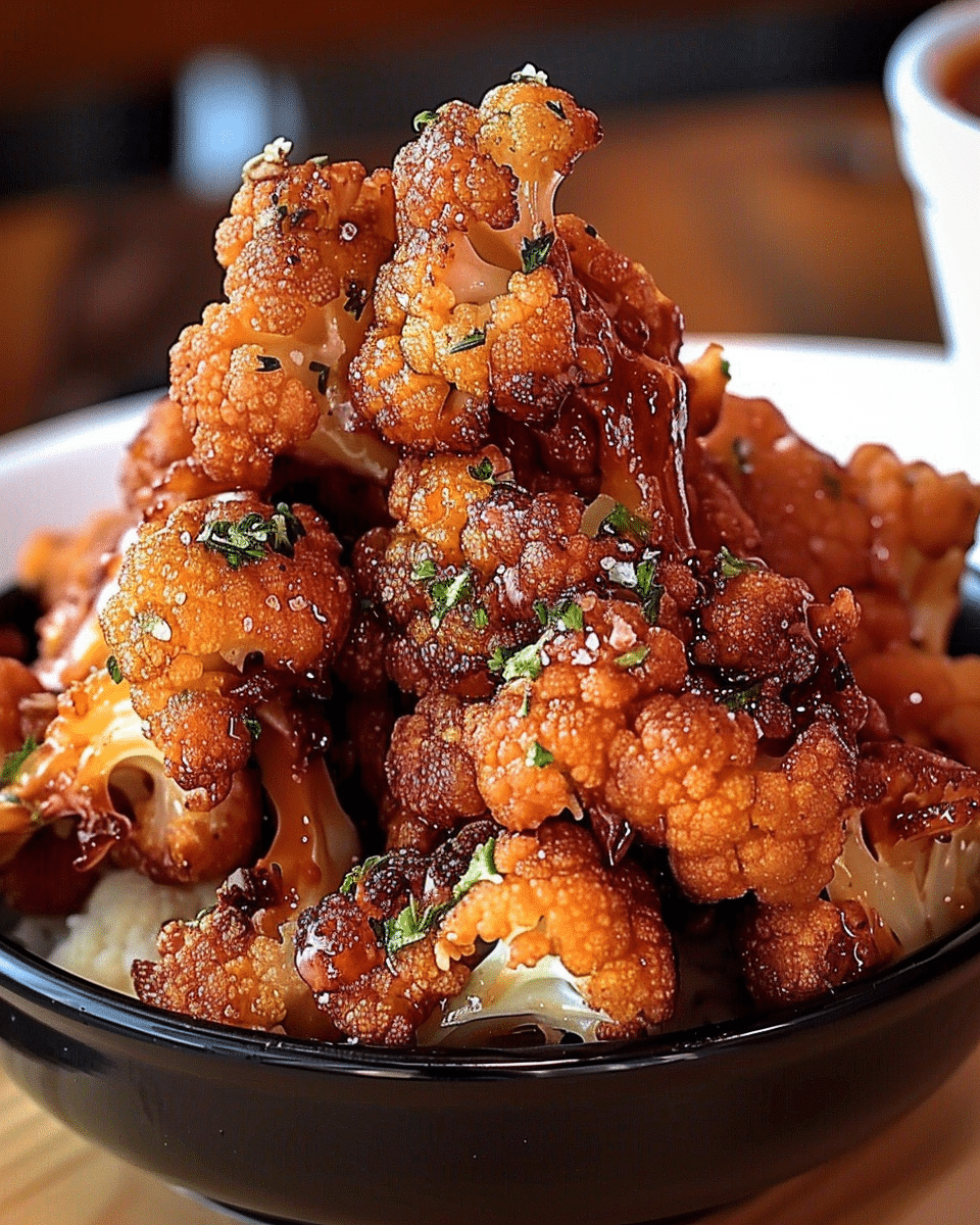 Crispy Roasted Cauliflower