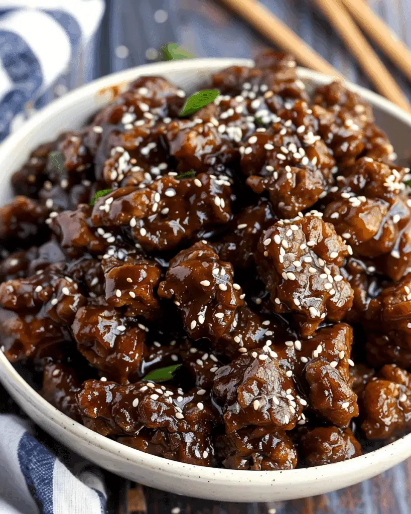 Crispy Sesame Beef