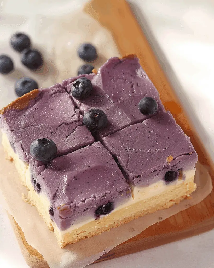 Easy Blueberry Yogurt Bars (Egg-Free)