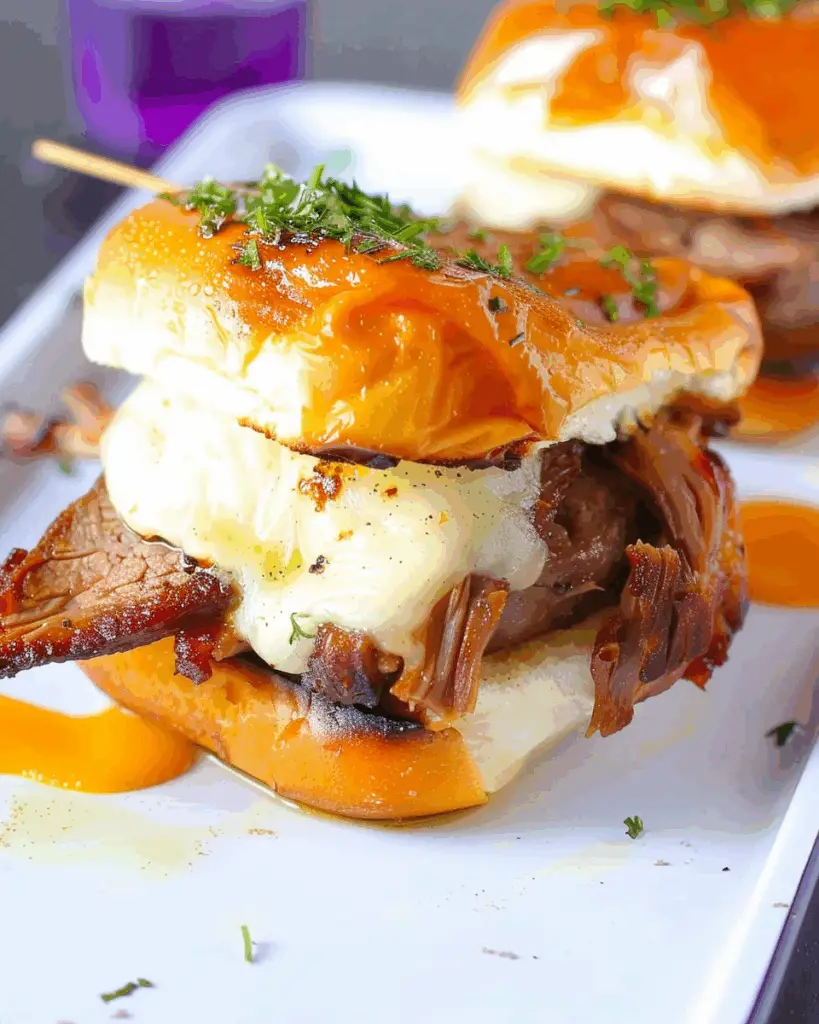 Easy Roast Beef Sliders