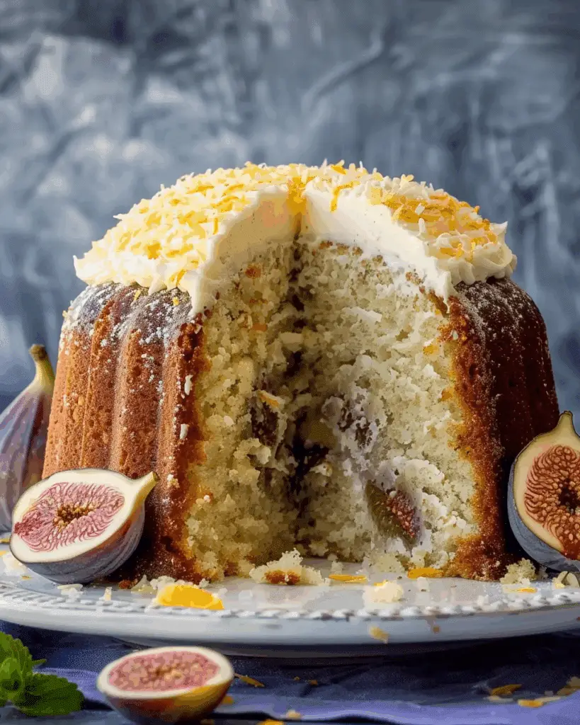 Fig and Orange Blossom Cake