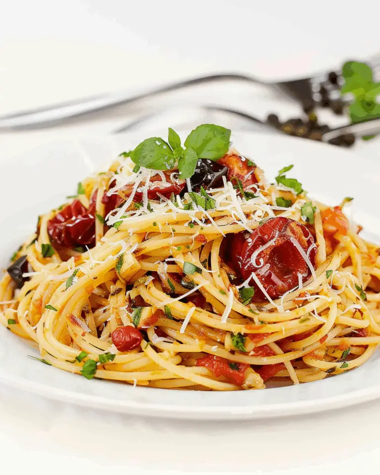 Garlic Roasted Vegetable Pasta