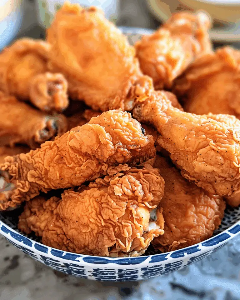 Golden Crispy Fried Chicken