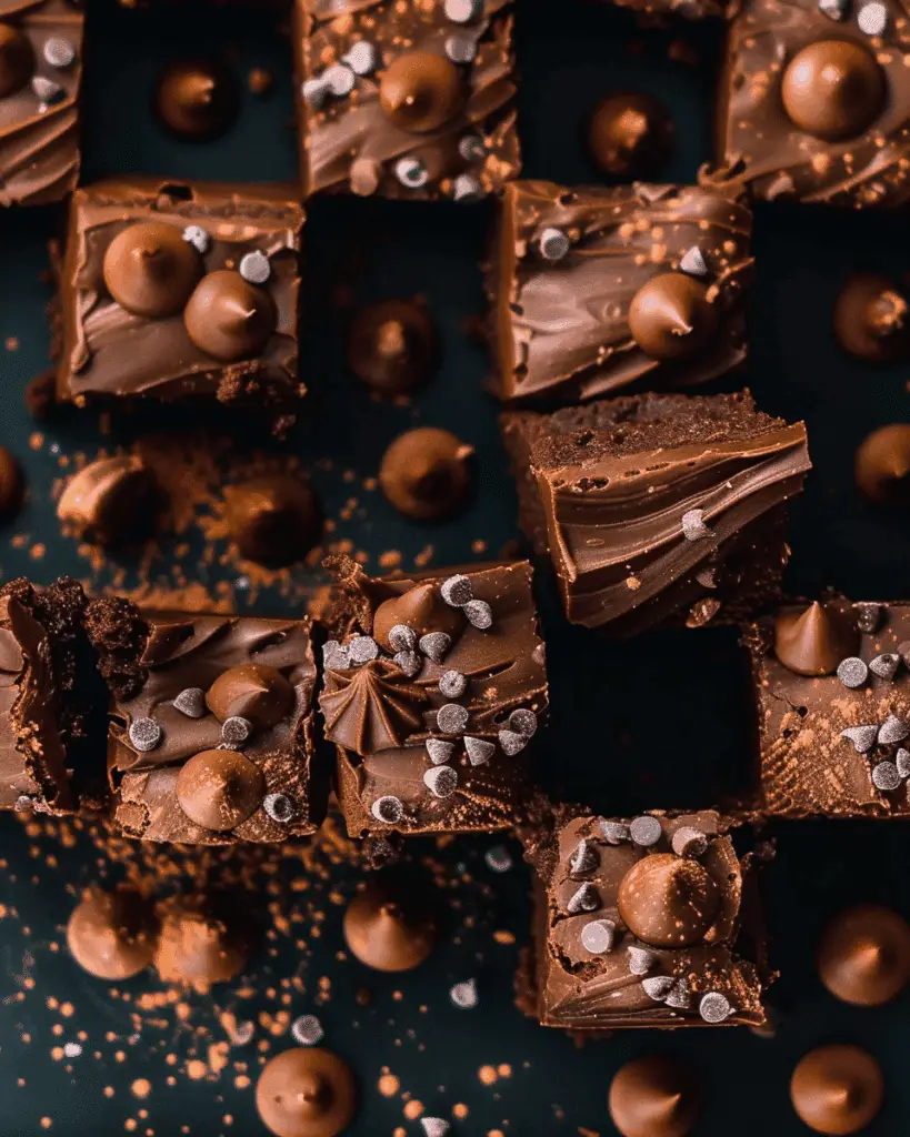 Hazelnut Brownie Bites