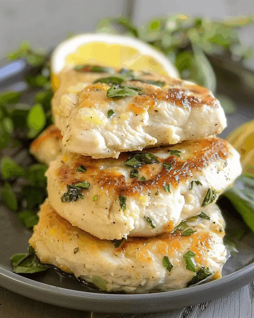 Lemon Herb Turkey Cutlets