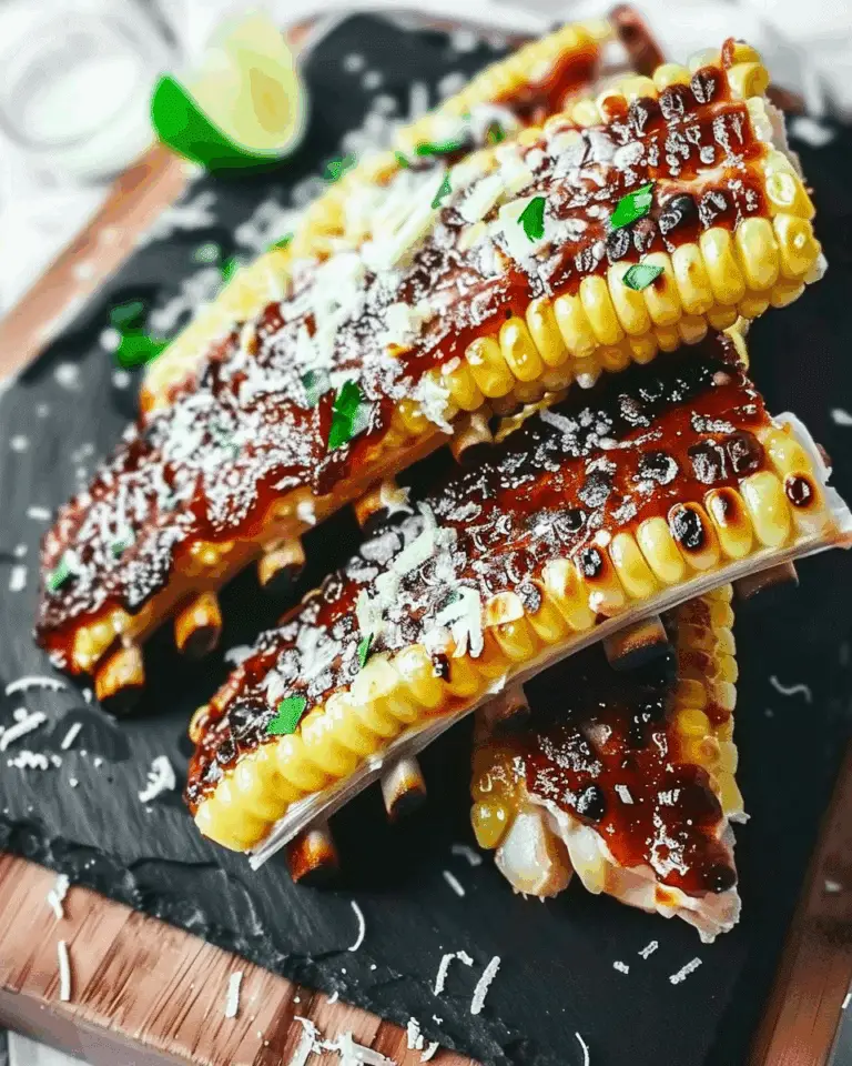 Parmesan-Garlic Corn Ribs
