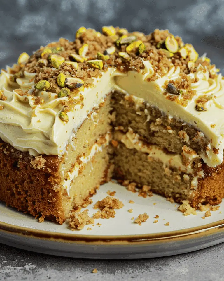 Pistachio Cake Recipe