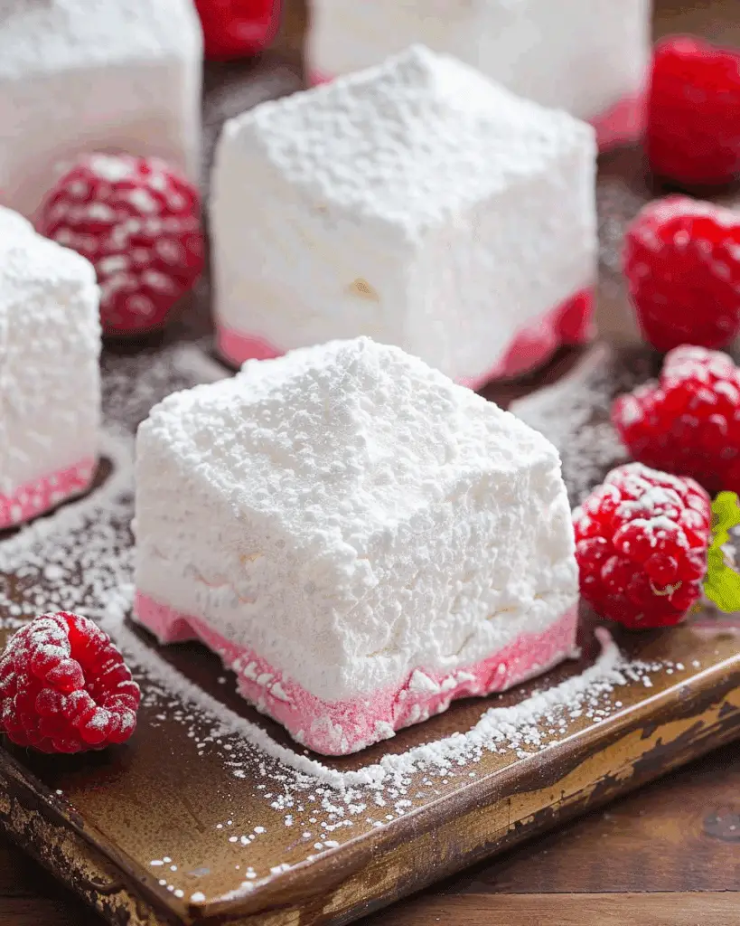 Raspberry Lemonade Marshmallows