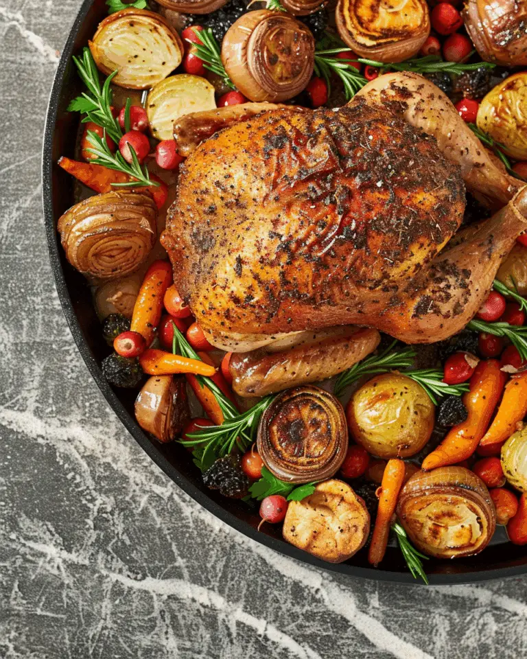 Roasted Chicken and Vegetables