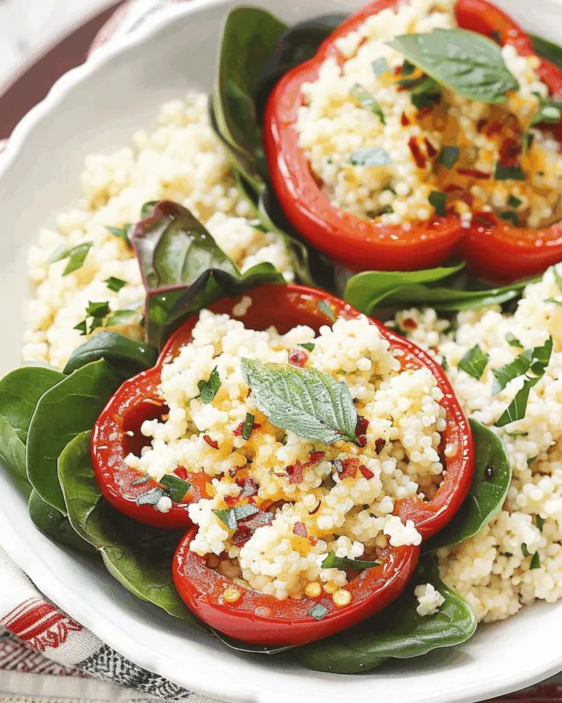 Roasted Red Pepper Salad