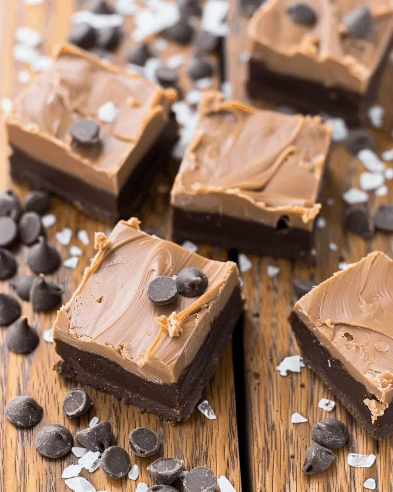 Salted Caramel Mocha Fudge