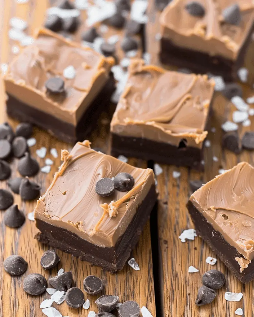 Salted Caramel Mocha Fudge