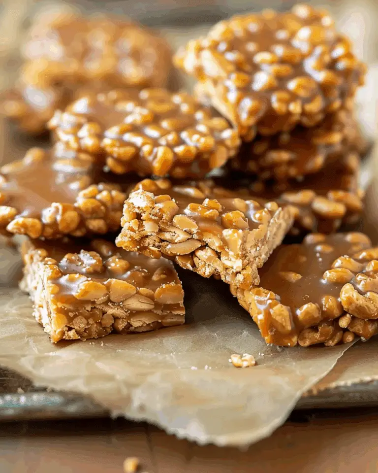 Salted Caramel Peanut Clusters