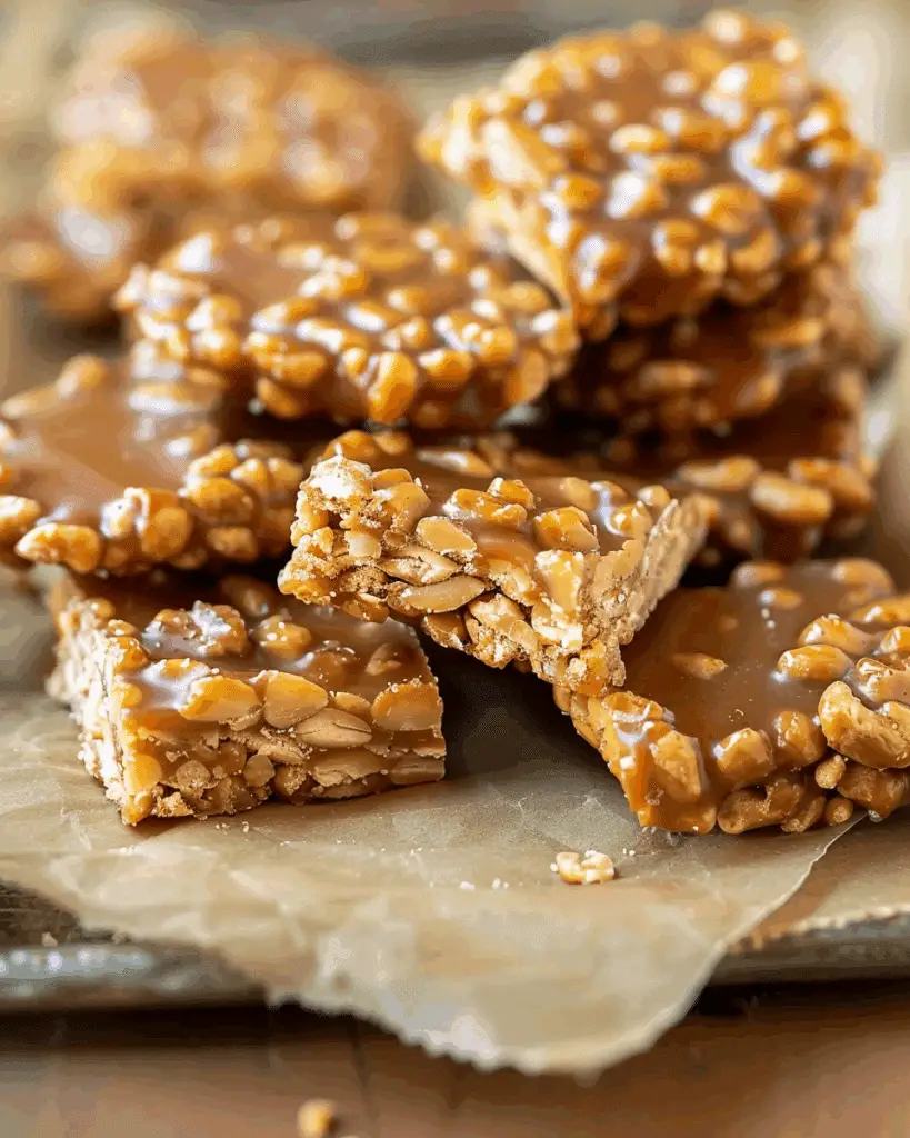 Salted Caramel Peanut Clusters