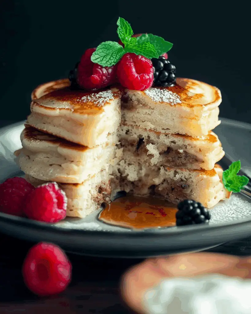 Sausage Stuffed Pancakes