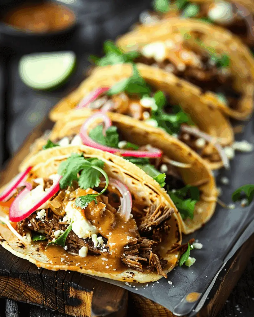 Shredded Beef Tacos
