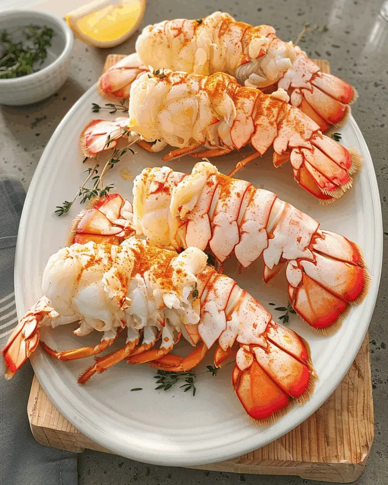 Smoked Lobster Tails