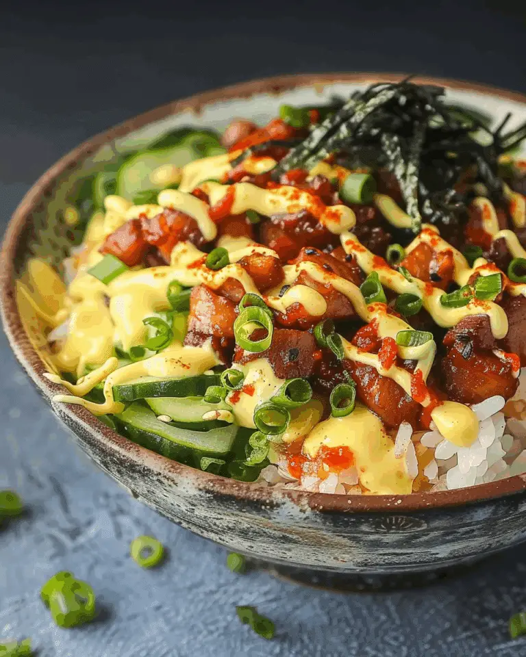 Spicy Tuna Rice Bowl