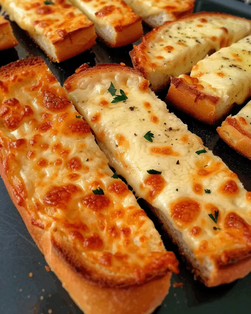Stef’s Super Cheesy Garlic Bread