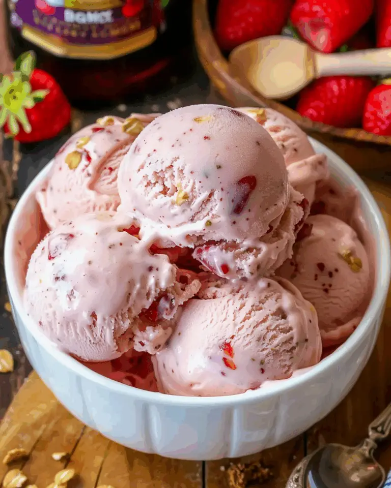 Strawberry-Cheesecake Ice Cream