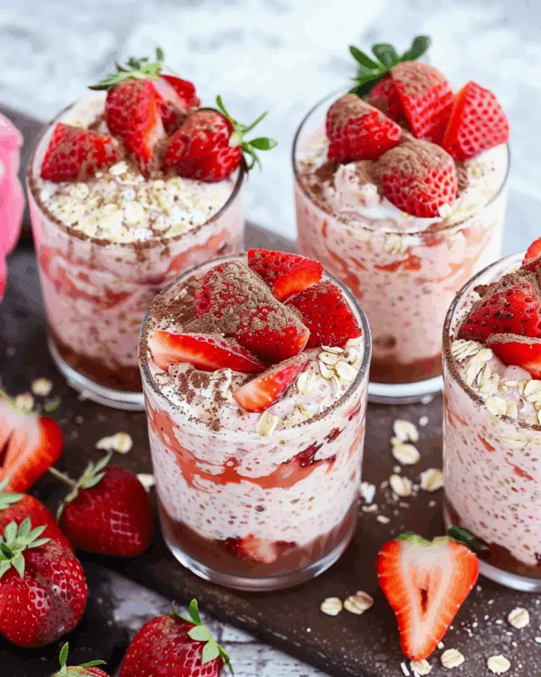 Strawberry Overnight Oats