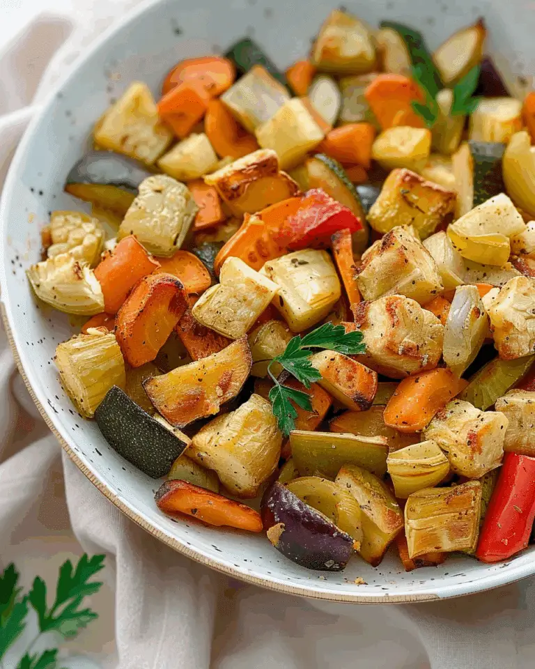Sweet Chilli Roast Veggies