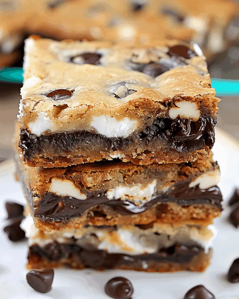 Triple Chocolate Blondies