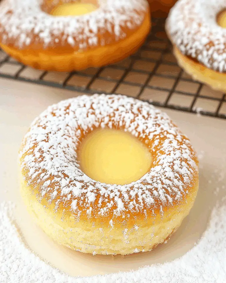 Vanilla Custard Brioche Buns