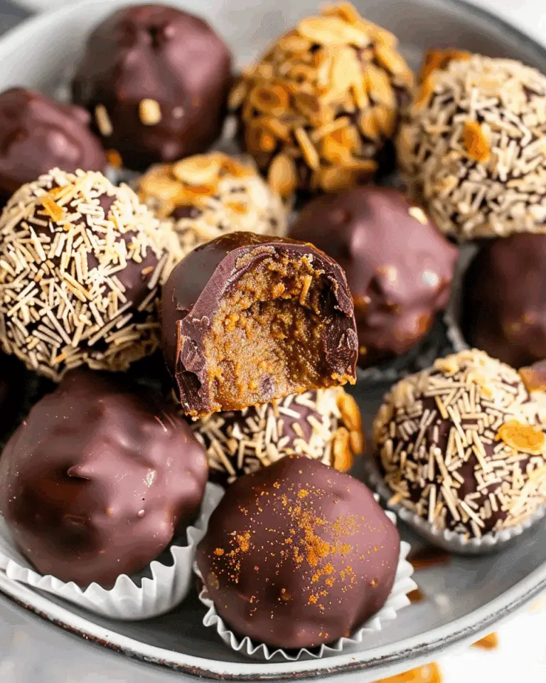 Salted Chocolate Tahini Date Truffles