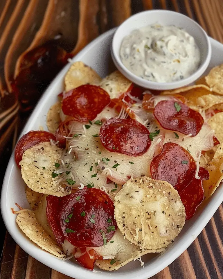 2-Ingredient Pizza Chips