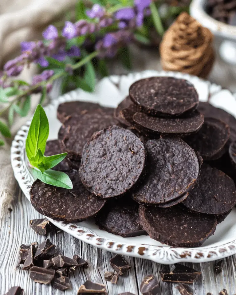 2 Ingredient Choc-Caramel Medallions (130 Calories Each)