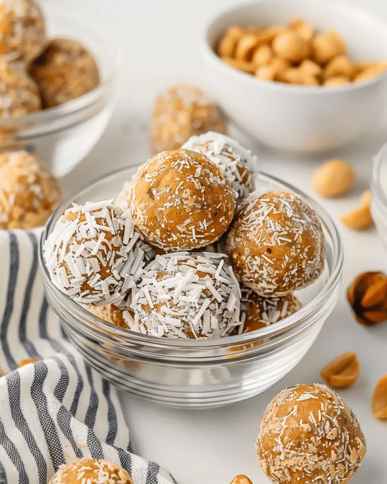 3-Ingredient Peanut Butter Bliss Balls