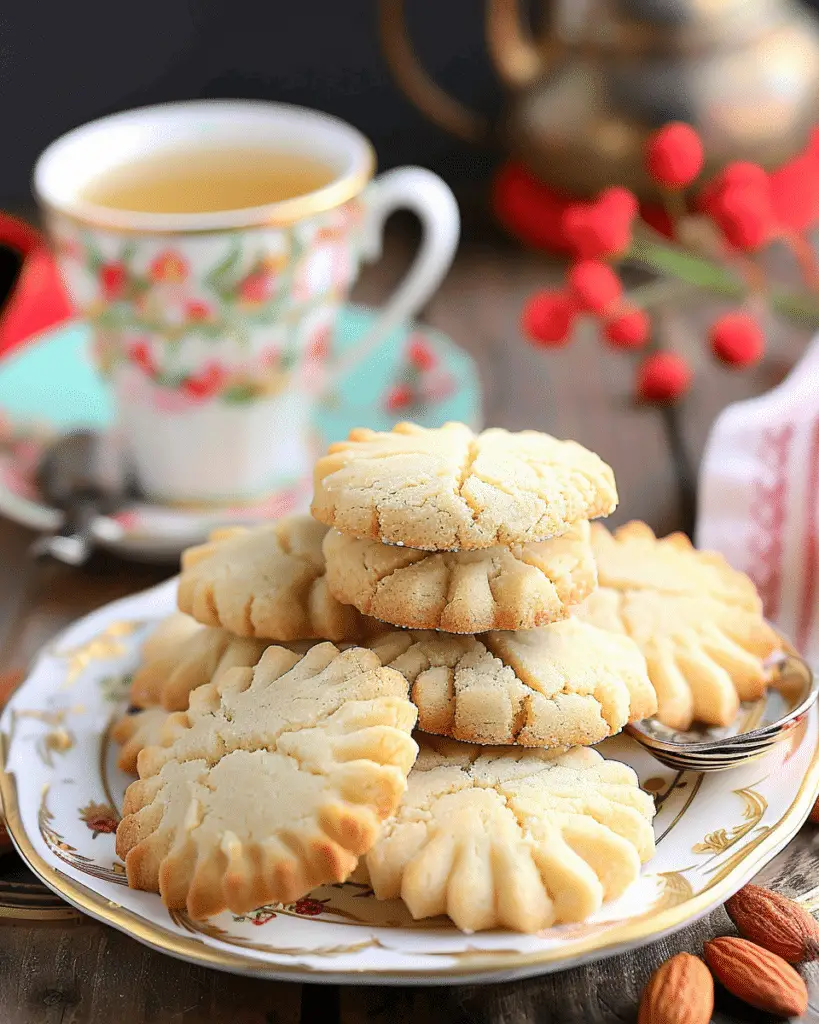 Almond Flour Shortbread Cookies (3 Ingredients, Gluten-Free)