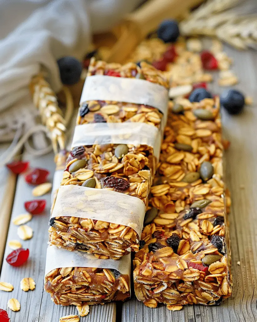 4-Ingredient Healthy Homemade Granola Bars (No Refined Sugar)